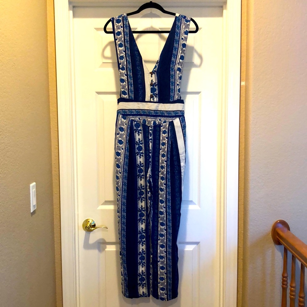 Free People All Shook Up Jumpsuit, Sz 6